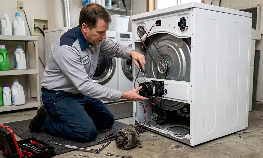 Dryer Motor Replacement in Fall River, MA