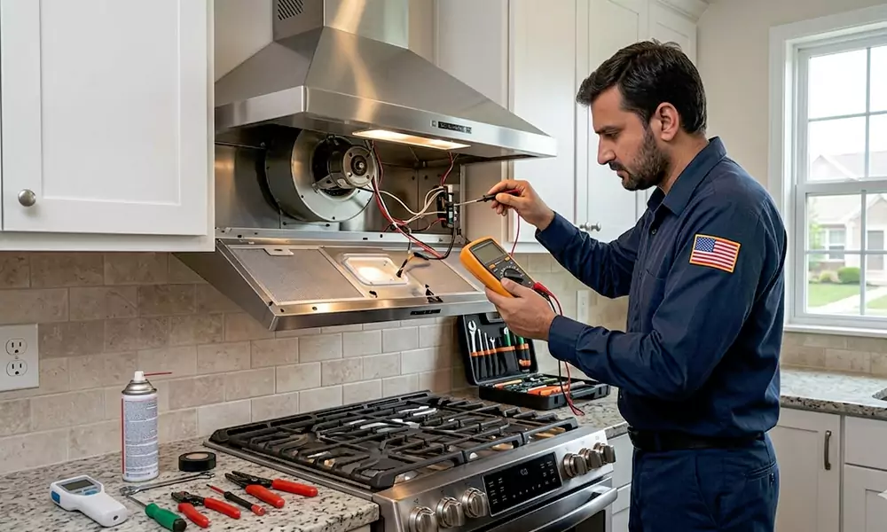 Range Hood Repair in Fall River, MA