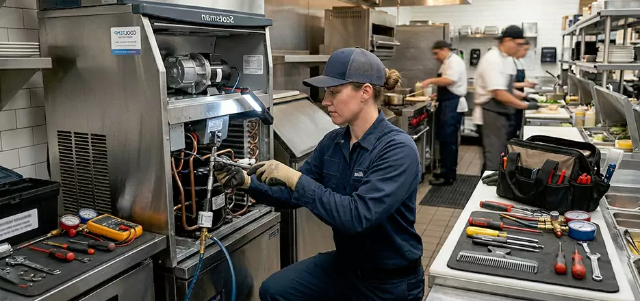 Commercial Ice Machine Maintenance in Fall River