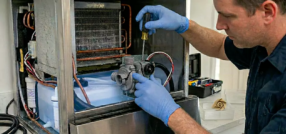 Commercial Ice Maker Water Pump Repair in Fall River