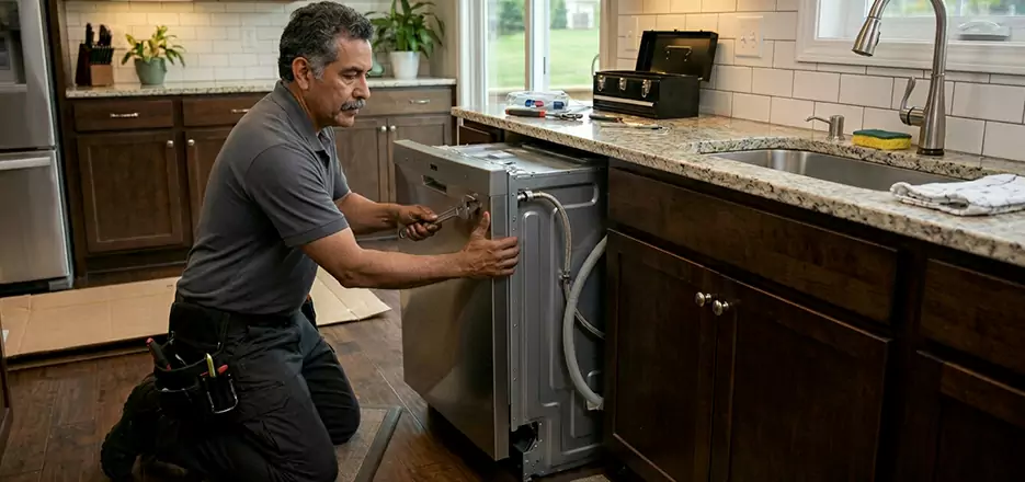 Same Day Dishwasher Installation in Fall River