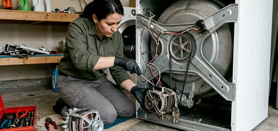 Dryer Motor Change Service in Fall River