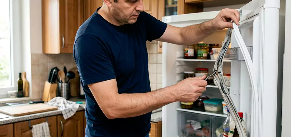 Replace Worn Refrigerator Seal in Fall River
